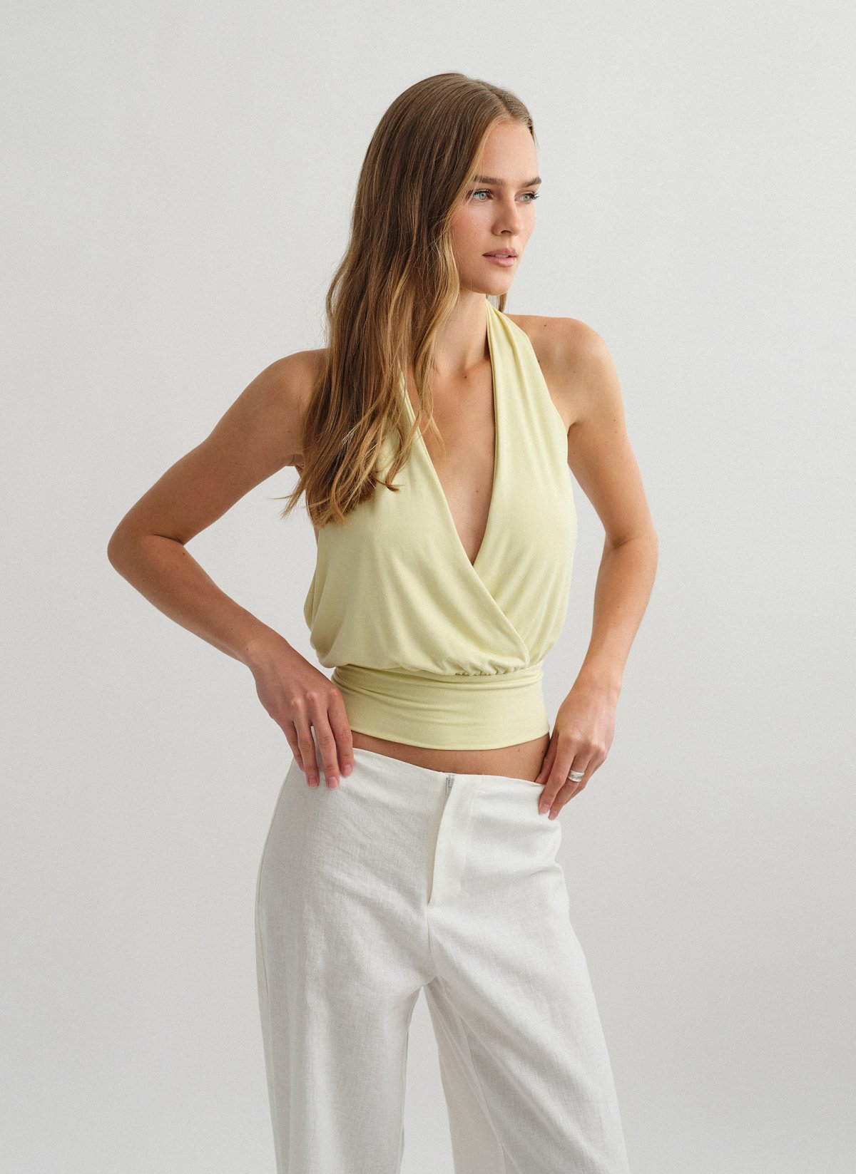 Ντραπέ halter τοπ bamboo-18