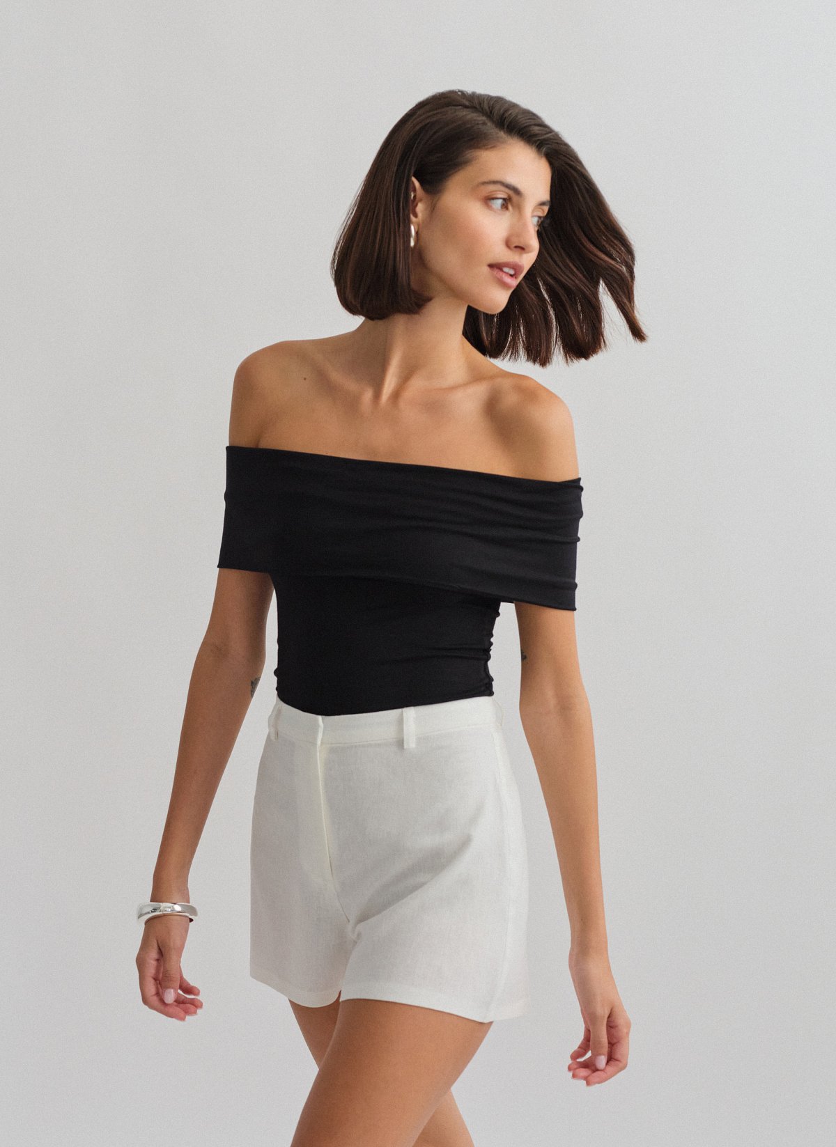 Linen shorts-9