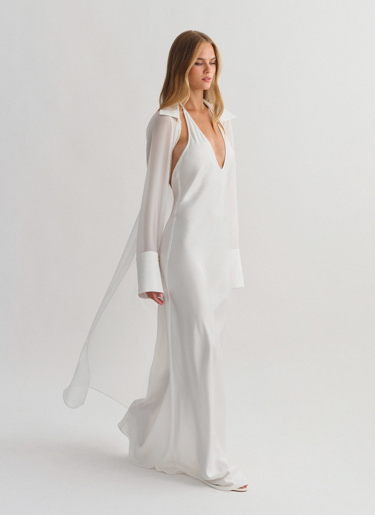 Semi-sheer maxi kimono-11