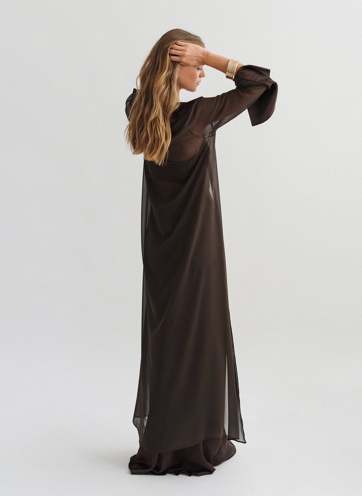 Semi-sheer maxi kimono-15