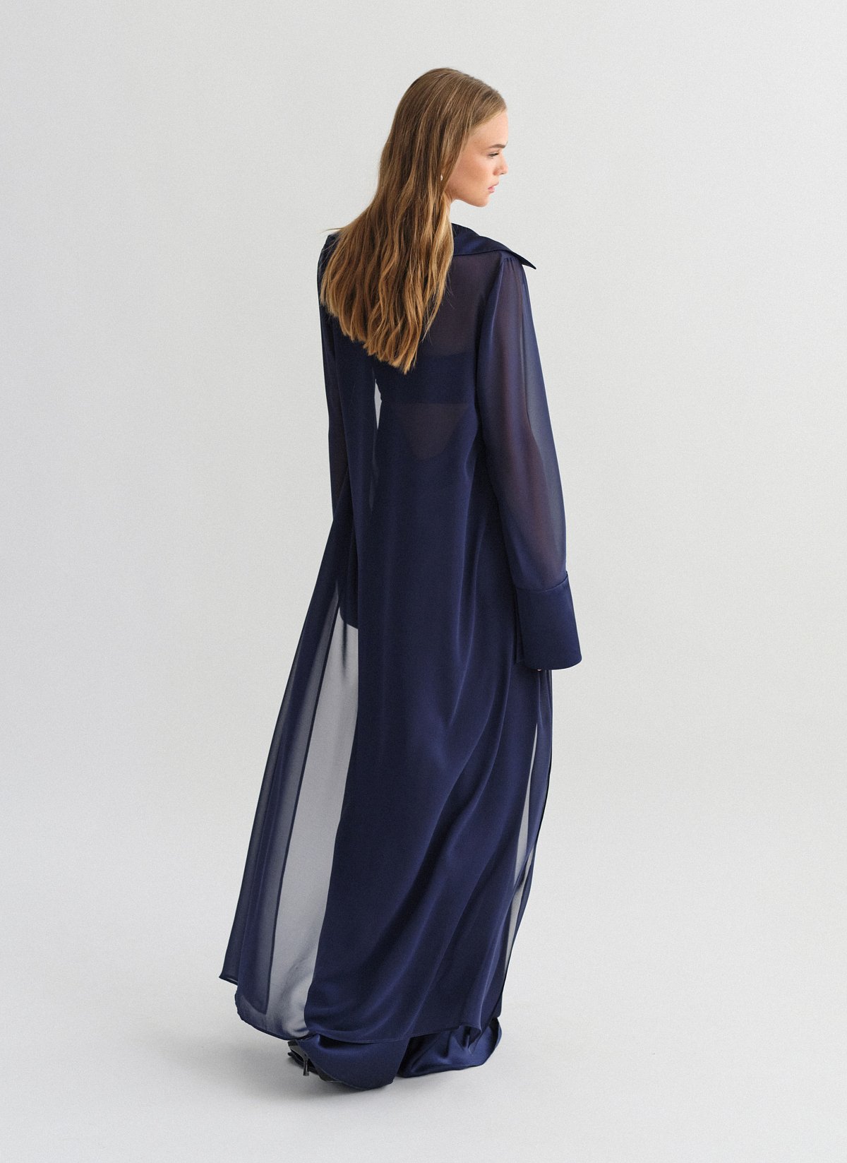 Semi-sheer maxi kimono-4
