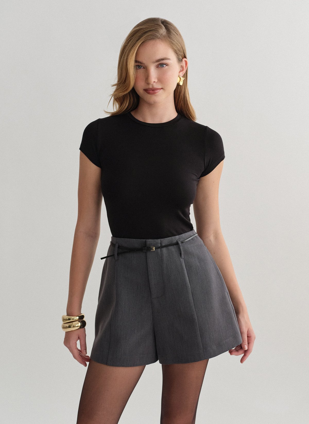 Γυναικείο κοντομάνικο basic τοπ bamboo