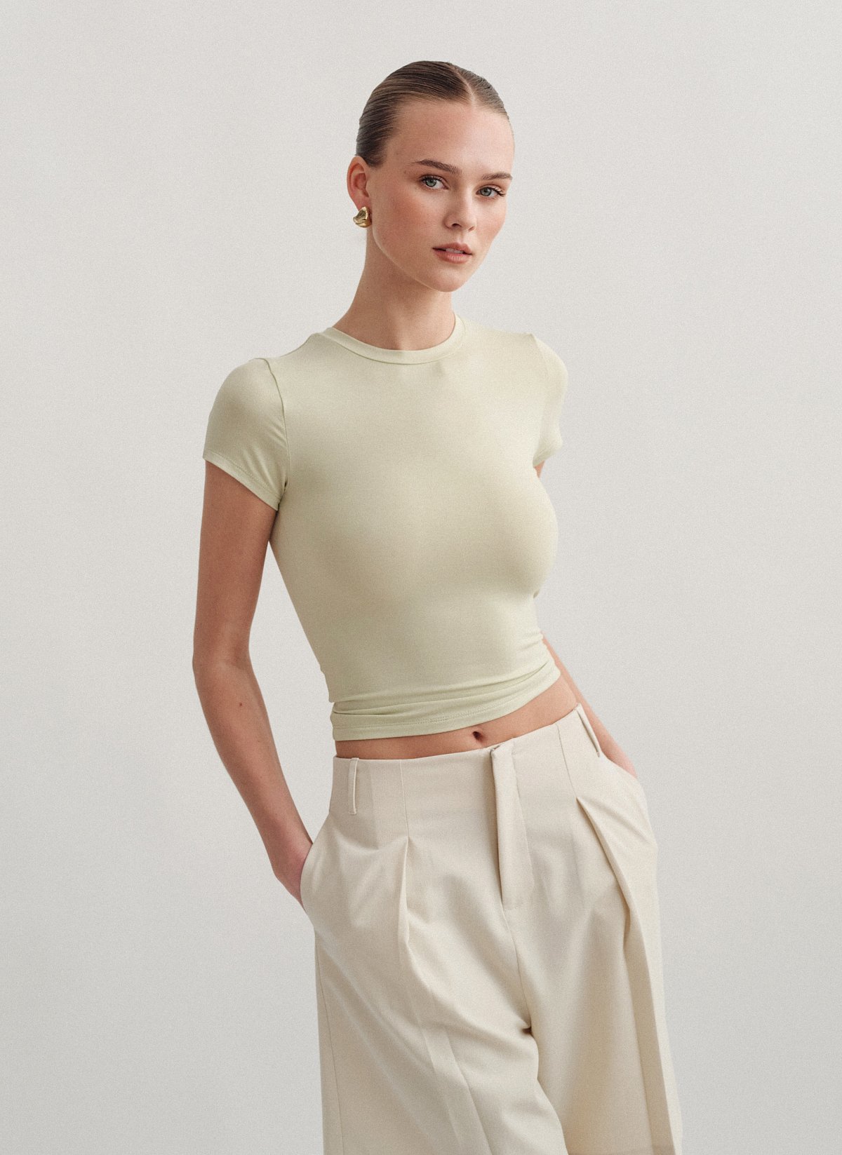 Bamboo shortsleeve basic top-29