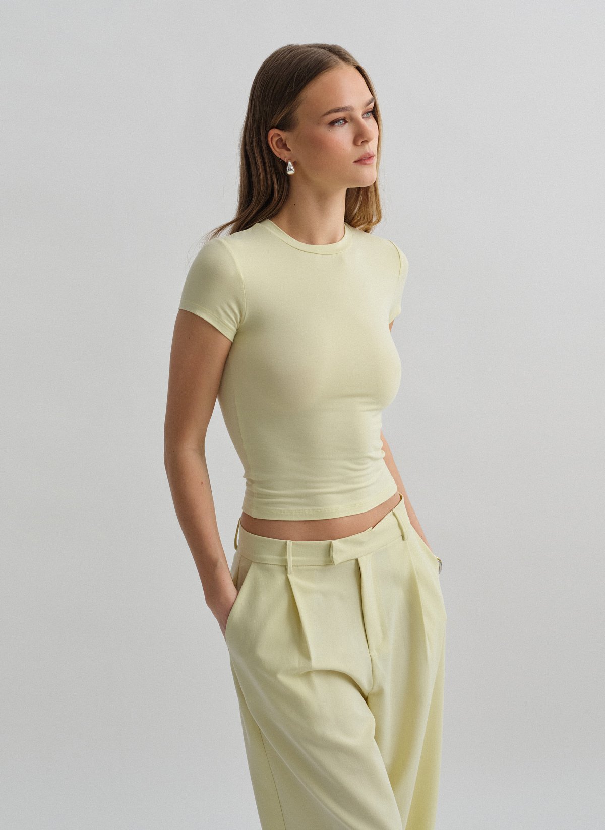 Bamboo shortsleeve basic top-18