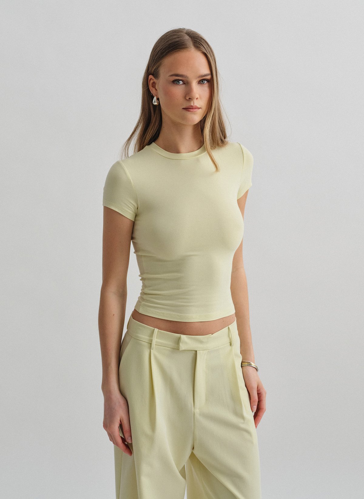 Bamboo shortsleeve basic top-20