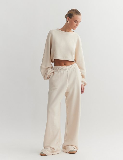 Γυναικεία φαρδιά φόρμα με λάστιχο