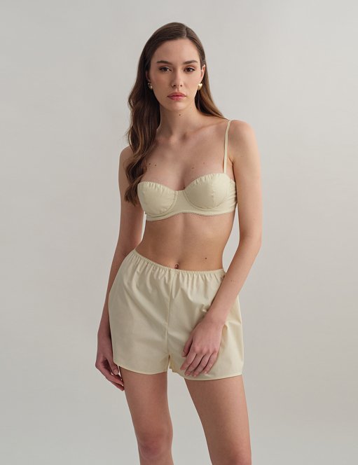 Γυναικείο bustier τοπ ποπλίνα