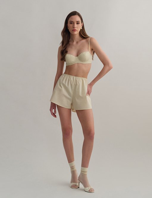 Γυναικείο σορτς ποπλίνα