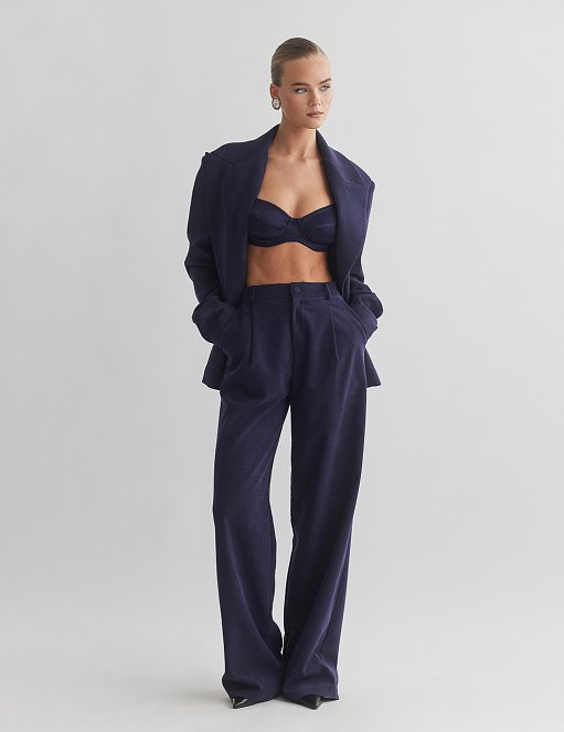 Προϊόν: Βελούδινο κοτλέ παντελόνι με πιέτες