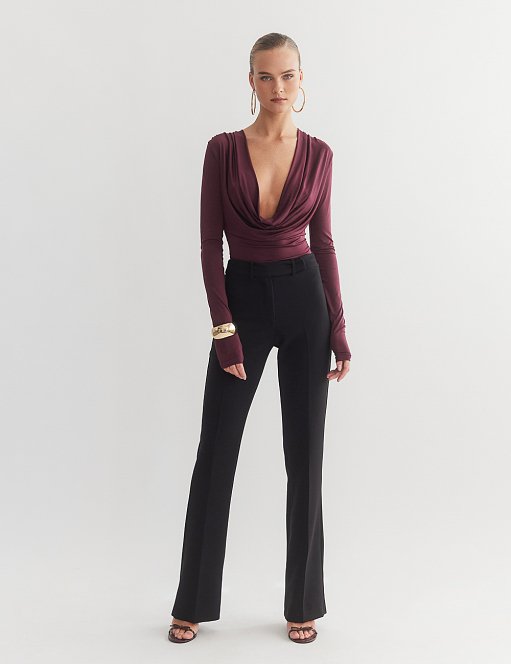 Product: Straight trousers with crease