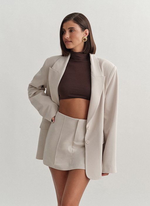 Product: Basic oversized blazer