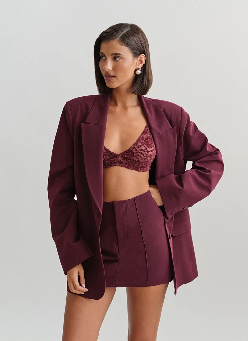 Product: Basic oversized blazer