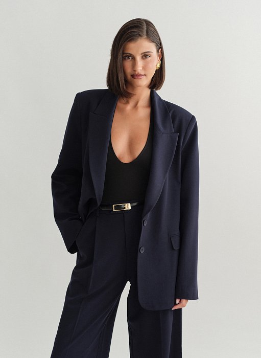Product: Basic oversized blazer