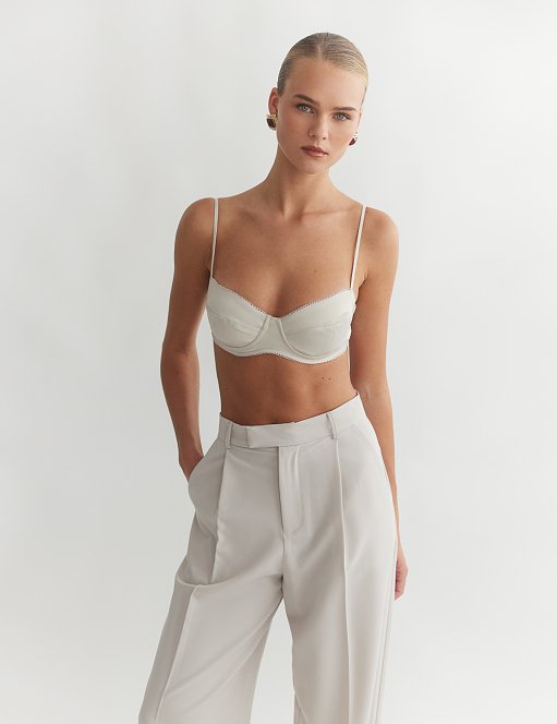 Product: Satin bustier top