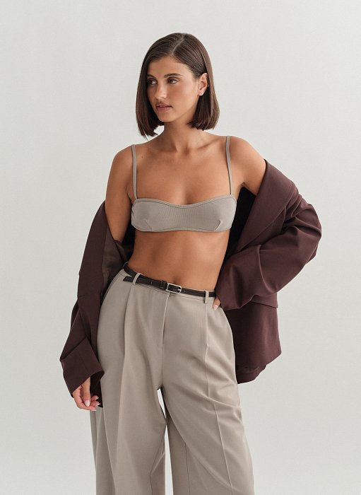 Γυναικείο ριπ crop τοπ