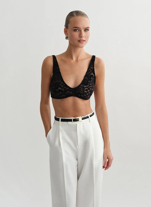 Γυναικείο bralette με δαντέλα