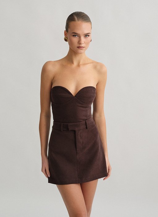 Προϊόν: Βελούδινο κοτλέ κορσέ τοπ