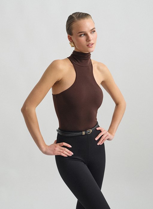 Προϊόν: Αμάνικο κορμάκι με όρθιο γιακά