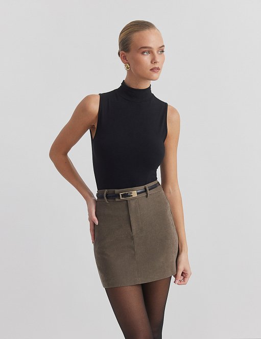 Προϊόν: Βελούδινη κοτλέ μίνι φούστα