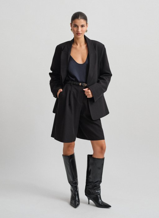 Product: Textured bermuda shorts
