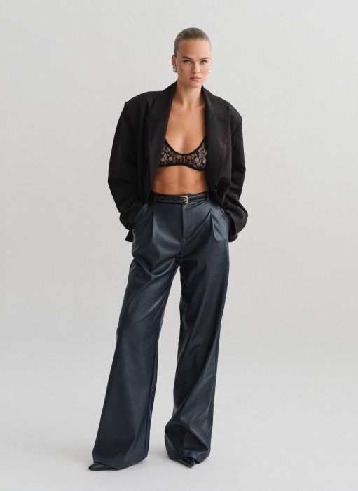 Product: Faux leather trousers