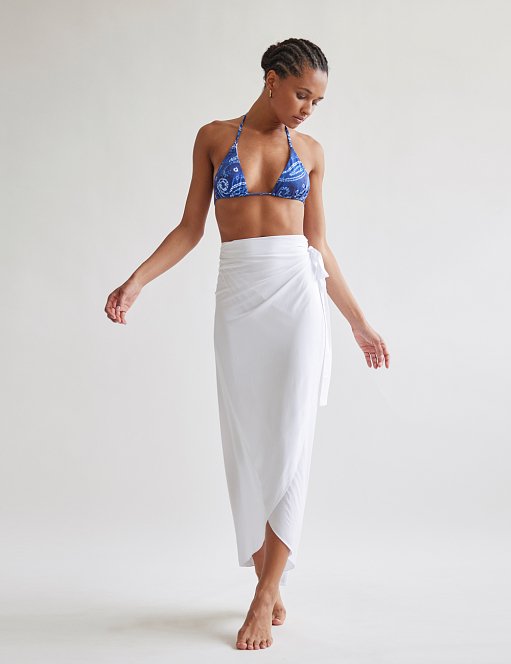 Product: Wrap skirt with belt