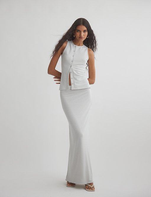 Product: Light-knit maxi skirt