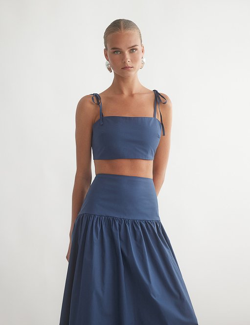 Product: Poplin crop top