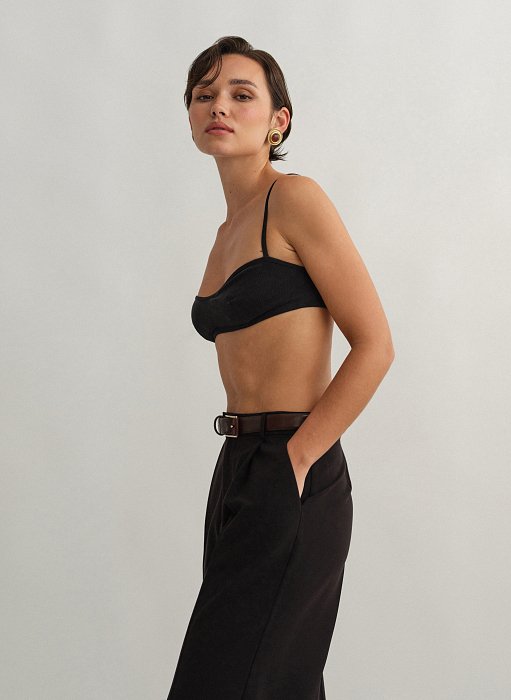 Γυναικείο ριπ crop τοπ