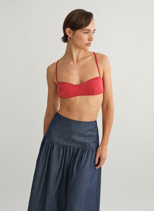 Γυναικείο ριπ crop τοπ