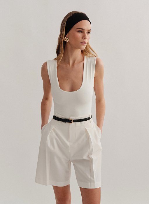 Γυναικείο αμάνικο κορμάκι bamboo