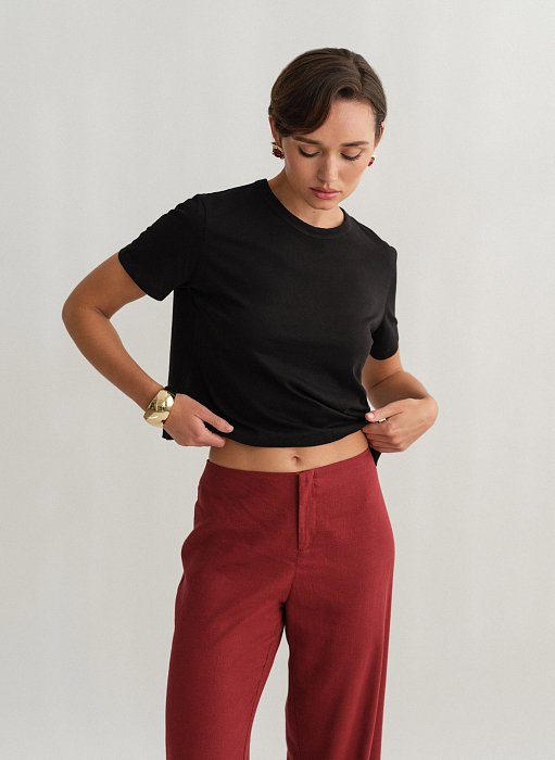 Product: Shortsleeve basic blouse