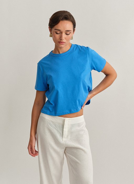 Product: Shortsleeve basic blouse