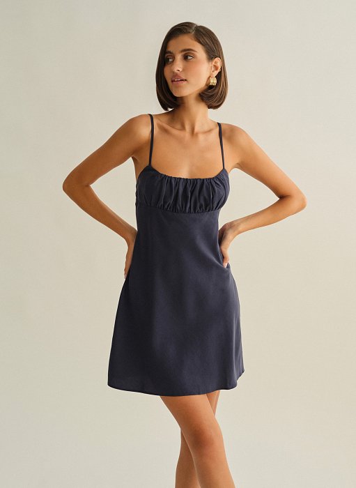 Product: Ruched mini dress