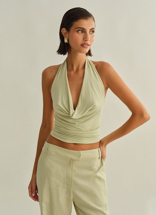 Γυναικεία  ντραπέ μπλούζα bamboo