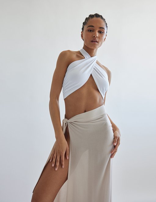 Προϊόν: Crop τοπ με δέσιμο