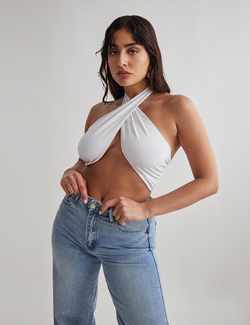 Προϊόν: Crop τοπ με δέσιμο