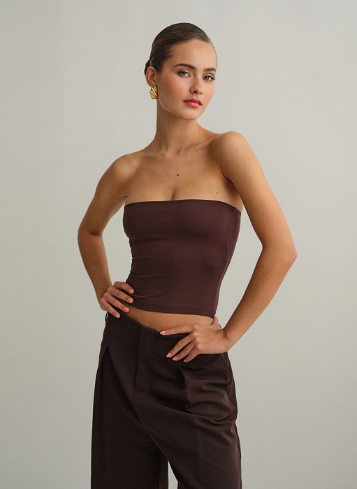 Γυναικείο στράπλες τοπ bamboo