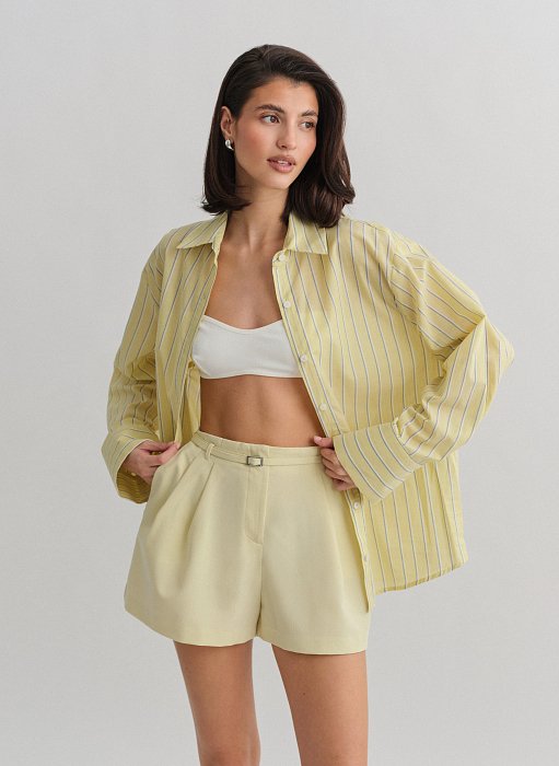 Προϊόν: Υφασμάτινο σορτς με ζώνη