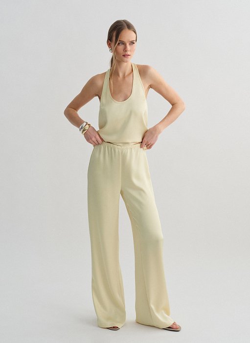 Προϊόν: Σατέν παντελόνι με λάστιχο