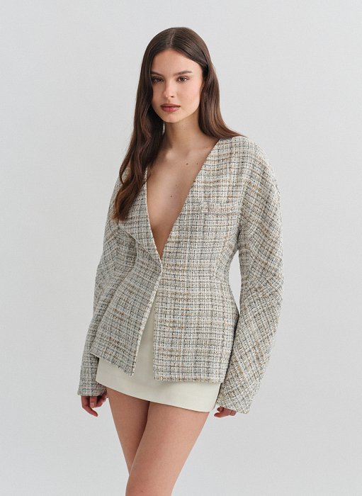 Προϊόν: Μεσάτο μπλέιζερ με ύφανση