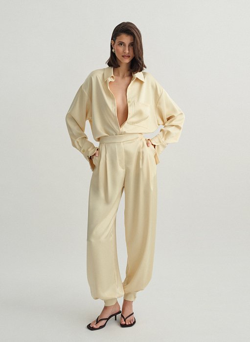 Προϊόν: Σατέν παντελόνι balloon