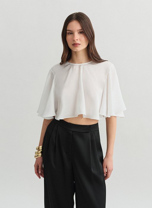 Product: Satin crop top