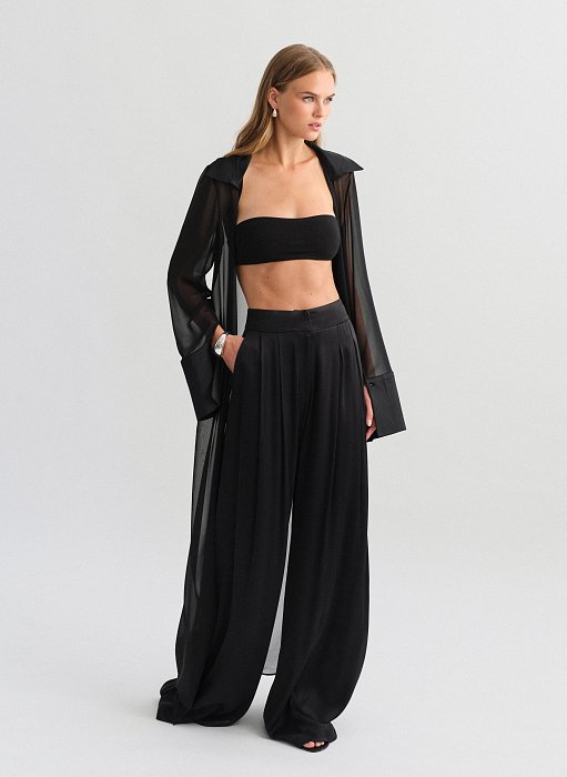 Product: Semi-sheer maxi kimono