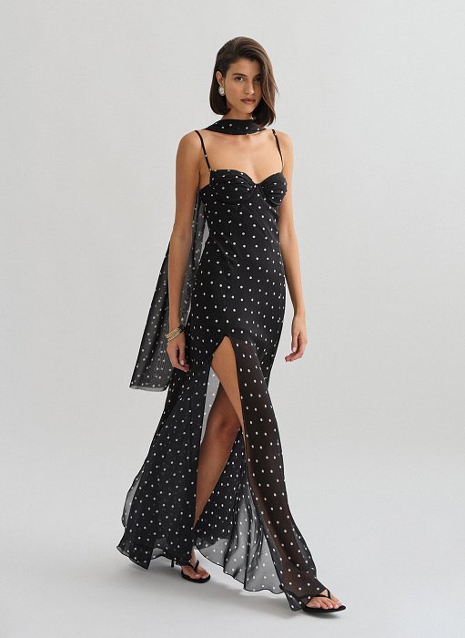 Προϊόν: Polka dots maxi φόρεμα
