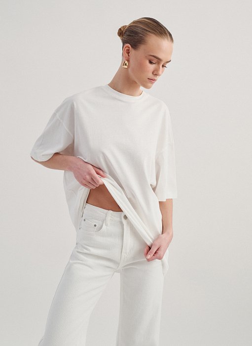 Προϊόν: Μακριά κοντομάνικη μπλούζα oversized