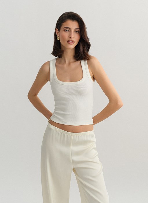 Προϊόν: Basic αμάνικη μπλούζα ριπ