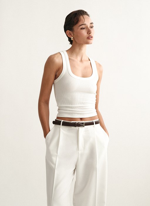 Προϊόν: Basic αμάνικη μπλούζα ριπ