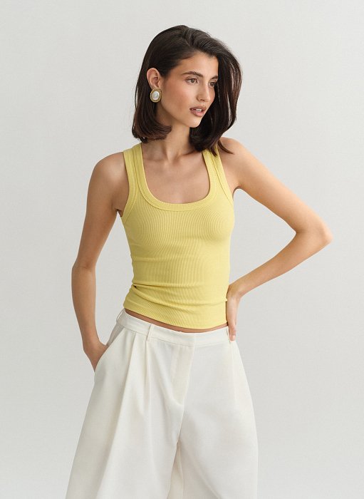 Προϊόν: Basic αμάνικη μπλούζα ριπ