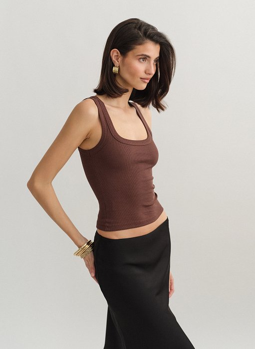 Προϊόν: Basic αμάνικη μπλούζα ριπ